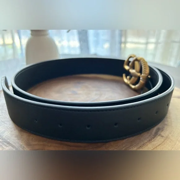 G snake fashion belt size 105cm black/gold - Picture 10 of 10